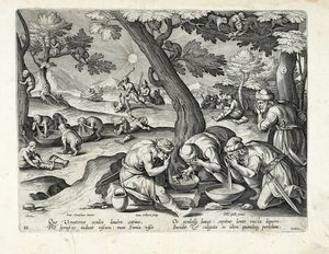 Lotto di oltre duecento incisioni di autori dal XVI al XIX secolo.  - Asta Arte antica, Orientalia e Cartografia | ASTA A TEMPO - PARTE I - Associazione Nazionale - Case d'Asta italiane