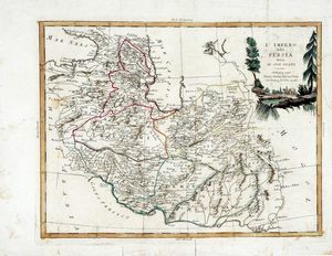 ANTONIO ZATTA - Le Indie Orientali e il loro Arcipelago / L'Impero della Persia diviso ne suoi stati.