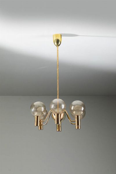 HANS AGNE JACOBSONN : Lampadario mod. Patricia T372  - Asta Asta di Design - Associazione Nazionale - Case d'Asta italiane