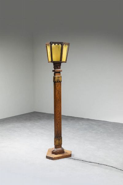 Vittorio Valabrega : Lampada da terra  - Asta Asta di Design - Associazione Nazionale - Case d'Asta italiane