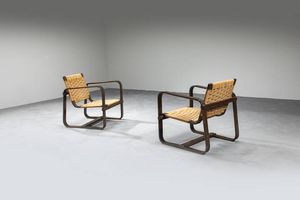 Giuseppe Pagano Pogatschnig - Coppia di poltrone per l'universit� Bocconi