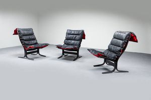 INGMAR RELLING - Tre poltrone mod. Siesta