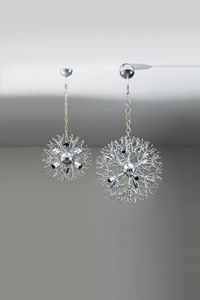 PRODUZIONE ITALIANA - Coppia di lampadari