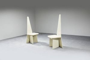 PRODUZIONE ITALIANA - Coppia di sedie