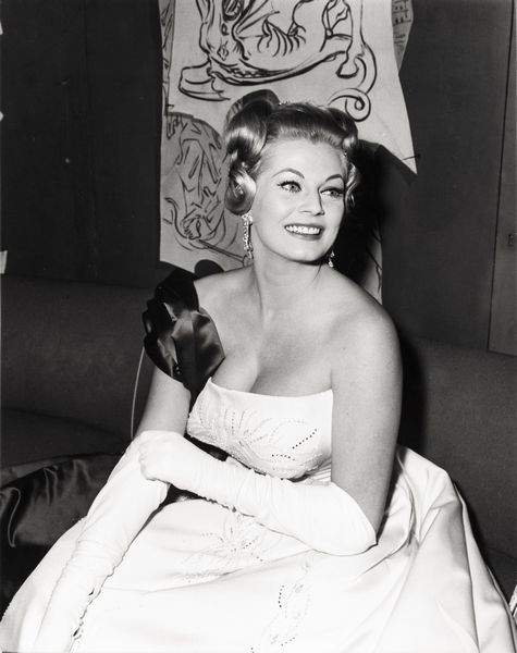 Alberto Durazzo : lotto formato da due scatti fotografici<BR> Senza titolo (Federico Fellini, Anita Ekberg, Marcello Mastroianni)  - Asta Fotografia - Associazione Nazionale - Case d'Asta italiane