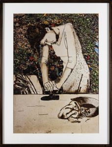 Vik Muniz : Isis (Woman Ironing), dalla serie Pictures of Garbage  - Asta Fotografia - Associazione Nazionale - Case d'Asta italiane