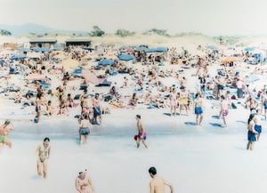 Massimo Vitali : #0085 Rosignano Beach 1  - Asta Fotografia - Associazione Nazionale - Case d'Asta italiane