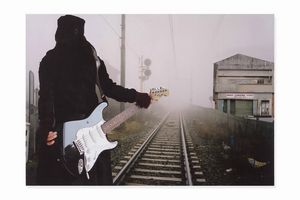 Botto & Bruno : Aspettando il treno  - Asta Fotografia - Associazione Nazionale - Case d'Asta italiane