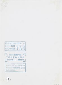 Jean Dieuzaide (YAN) : Senza titolo  - Asta Fotografia - Associazione Nazionale - Case d'Asta italiane