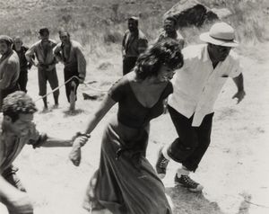 FEDERICO PATELLANI - Sophia Loren sul set del film Orgoglio e Passione
