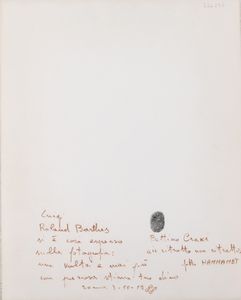 Dino Pedriali : Bettino Craxi �il ritratto non ritratto�  - Asta Fotografia - Associazione Nazionale - Case d'Asta italiane