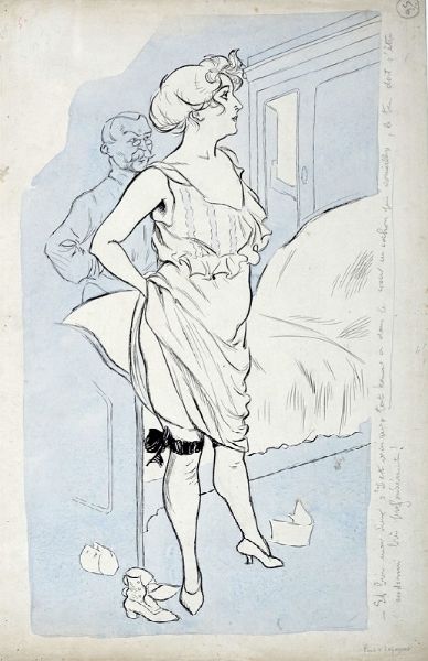 Lotto composto di 13 disegni francesi.  - Asta Arte Moderna e Contemporanea | ASTA A TEMPO - PARTE II  - Associazione Nazionale - Case d'Asta italiane