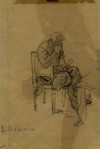 Lotto composto di 10 disegni.  - Asta Arte Moderna e Contemporanea | ASTA A TEMPO - PARTE II  - Associazione Nazionale - Case d'Asta italiane