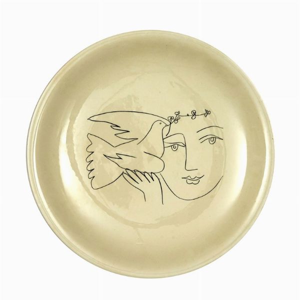 Pablo Picasso : Le visage de la paix.  - Asta Arte Moderna e Contemporanea | ASTA A TEMPO - PARTE II  - Associazione Nazionale - Case d'Asta italiane