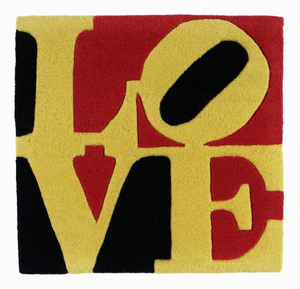 Robert Indiana : Liebe Love.  - Asta Arte Moderna e Contemporanea | ASTA A TEMPO - PARTE II  - Associazione Nazionale - Case d'Asta italiane