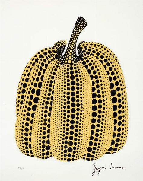 YAYOI KUSAMA : Yellow Pumpkin.  - Asta Arte Moderna e Contemporanea | ASTA A TEMPO - PARTE II  - Associazione Nazionale - Case d'Asta italiane