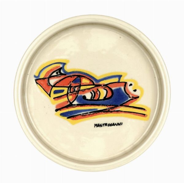 UMBERTO MASTROIANNI : Svuotatasche.  - Asta Arte Moderna e Contemporanea | ASTA A TEMPO - PARTE II  - Associazione Nazionale - Case d'Asta italiane