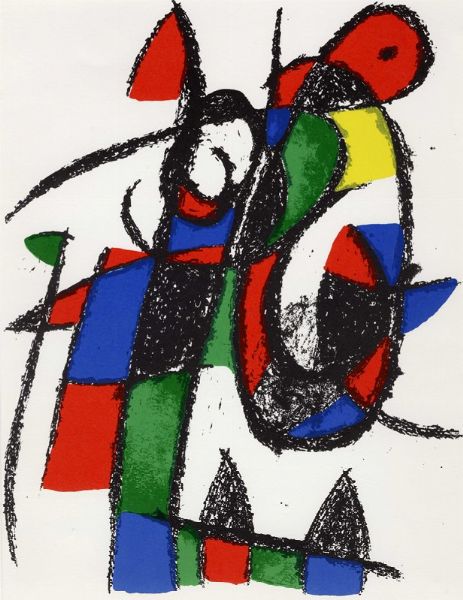 Joan Mir� : Lotto composto di 3 incisioni.  - Asta Arte Moderna e Contemporanea | ASTA A TEMPO - PARTE II  - Associazione Nazionale - Case d'Asta italiane