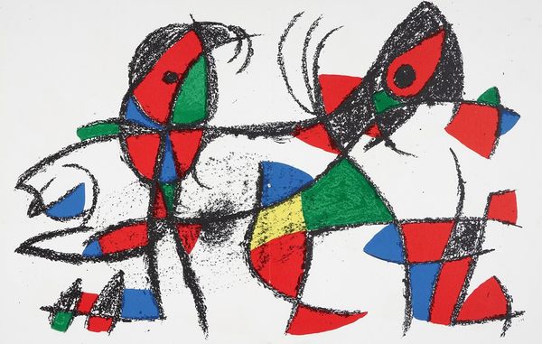 Joan Mir� : Senza titolo.  - Asta Arte Moderna e Contemporanea | ASTA A TEMPO - PARTE II  - Associazione Nazionale - Case d'Asta italiane