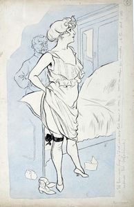 Lotto composto di 13 disegni francesi.  - Asta Arte Moderna e Contemporanea | ASTA A TEMPO - PARTE II  - Associazione Nazionale - Case d'Asta italiane