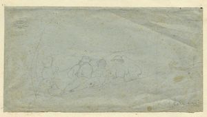 Odoardo Borrani - Figure sul colle.