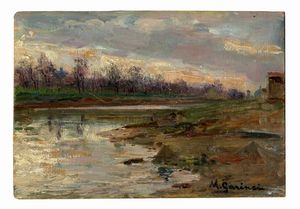 Michele Garinei - L'Arno alla Nave a Rovezzano.