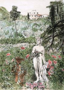 Rodolfo Marma - Lotto composto di 4 incisioni a tema Firenze.