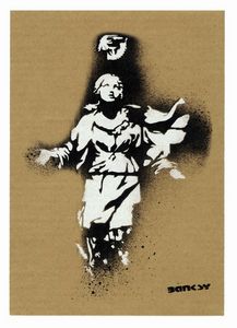 Banksy - Virgin Mary.