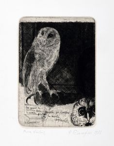 Lotto composto di 7 incisioni e 2 disegni a tema animali.  - Asta Arte Moderna e Contemporanea | ASTA A TEMPO - PARTE II  - Associazione Nazionale - Case d'Asta italiane