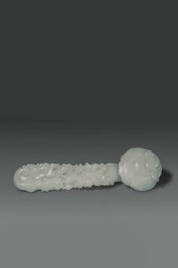 GRANDE RUY - Grande Ruy in pasta di vetro  Cina  XX sec H cm 50x15