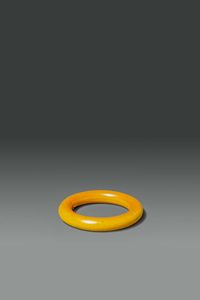 BRACCIALE - Bracciale in ambra  Cina  dinastia Qing  XIX sec Diam cm 9