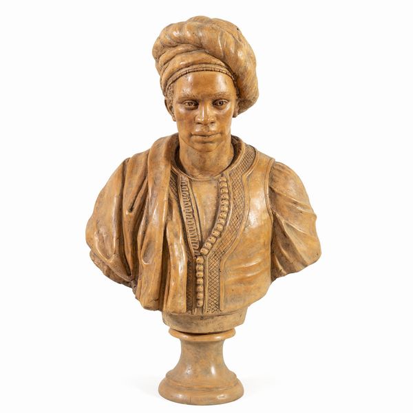 Busto ritratto in terracotta  - Asta Dipinti Antichi, Arredi, Sculture e Oggetti d'Arte - Associazione Nazionale - Case d'Asta italiane