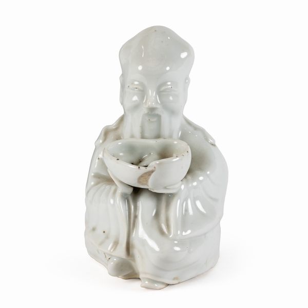 Scultura in Blanc de China  - Asta Dipinti Antichi, Arredi, Sculture e Oggetti d'Arte - Associazione Nazionale - Case d'Asta italiane