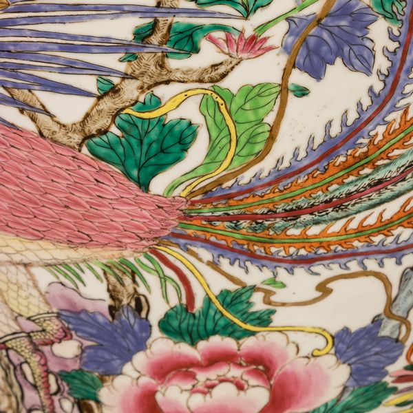 Coppia di grandi vasi in porcellana Famiglia Rosa  - Asta Dipinti Antichi, Arredi, Sculture e Oggetti d'Arte - Associazione Nazionale - Case d'Asta italiane