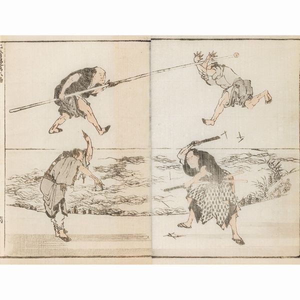 Katsuschika Hokusai  - Asta Dipinti Antichi, Arredi, Sculture e Oggetti d'Arte - Associazione Nazionale - Case d'Asta italiane