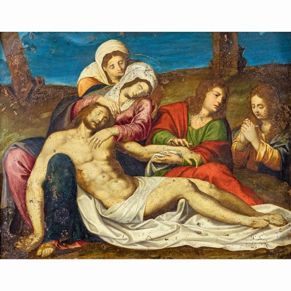 Scuola Fiamminga  - Asta Dipinti Antichi, Arredi, Sculture e Oggetti d'Arte - Associazione Nazionale - Case d'Asta italiane