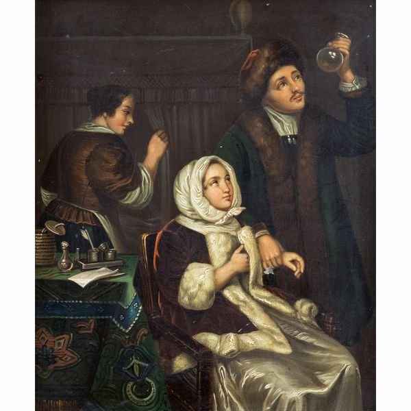 Pittore fiammingo  - Asta Dipinti Antichi, Arredi, Sculture e Oggetti d'Arte - Associazione Nazionale - Case d'Asta italiane