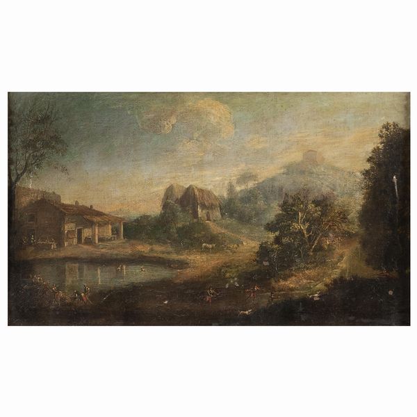 Scuola inglese  - Asta Dipinti Antichi, Arredi, Sculture e Oggetti d'Arte - Associazione Nazionale - Case d'Asta italiane