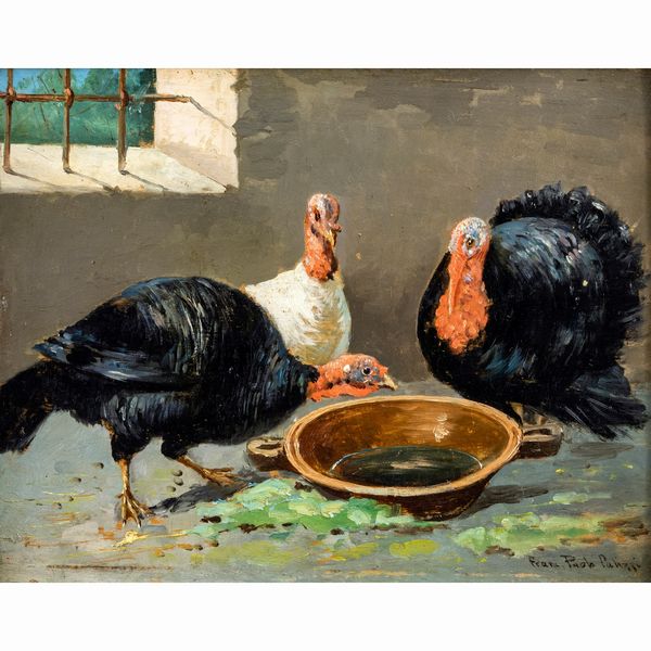 Scuola napoletana  - Asta Dipinti Antichi, Arredi, Sculture e Oggetti d'Arte - Associazione Nazionale - Case d'Asta italiane