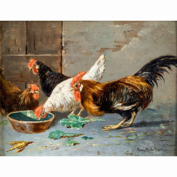 Scuola napoletana  - Asta Dipinti Antichi, Arredi, Sculture e Oggetti d'Arte - Associazione Nazionale - Case d'Asta italiane