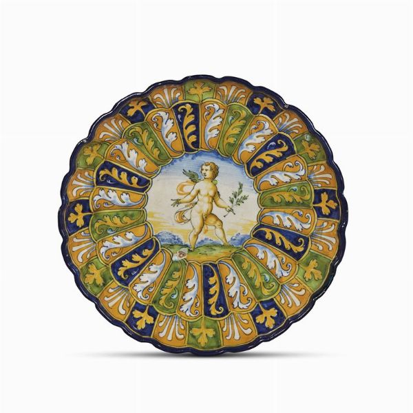 CRESPINA, FAENZA, MET&Agrave; SECOLO XVI  - Asta CERAMICA. MAIOLICHE E PORCELLANE DAL XVI AL XIX SECOLO - Associazione Nazionale - Case d'Asta italiane