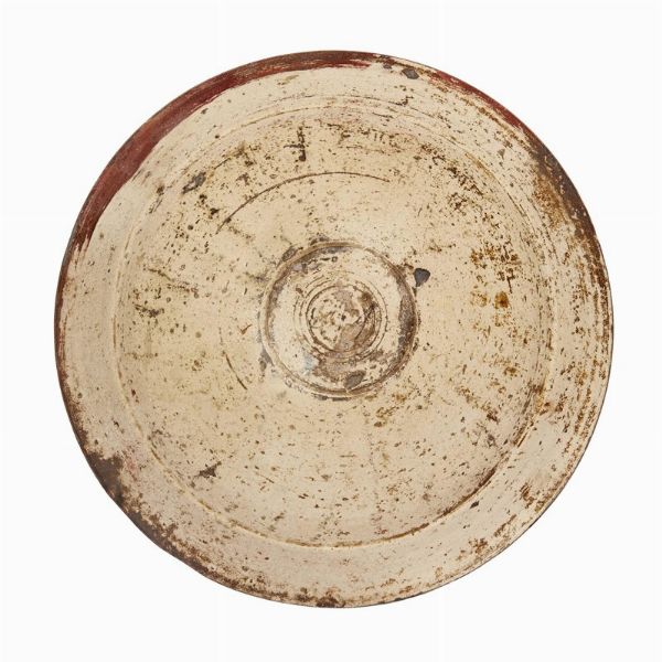 GRANDE CATINO,   M  ANIS&Egrave;S,SECOLO XVIII  - Asta CERAMICA. MAIOLICHE E PORCELLANE DAL XVI AL XIX SECOLO - Associazione Nazionale - Case d'Asta italiane