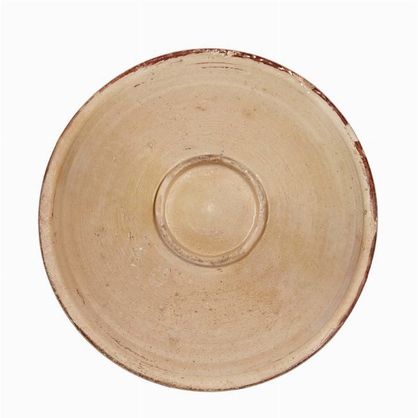 GRANDE PIATTO, MANIS&Egrave;S, SECOLO XVIII  - Asta CERAMICA. MAIOLICHE E PORCELLANE DAL XVI AL XIX SECOLO - Associazione Nazionale - Case d'Asta italiane