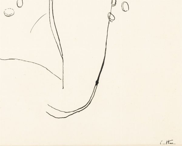 Renato Guttuso : Studio per �Danae�  - Asta Arte Moderna e Contemporanea - Associazione Nazionale - Case d'Asta italiane