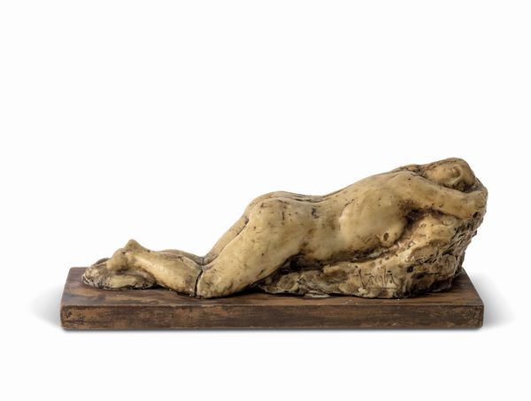 Cleto Tomba : Dormiente  - Asta Arte Moderna e Contemporanea - Associazione Nazionale - Case d'Asta italiane