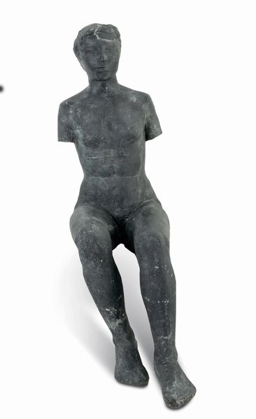 Bruno Calvani : Nudo seduto  - Asta Arte Moderna e Contemporanea - Associazione Nazionale - Case d'Asta italiane