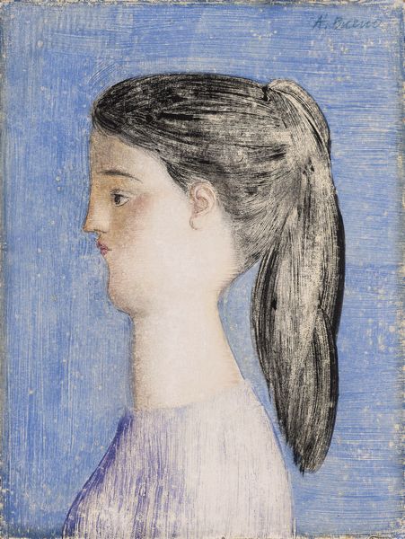 Antonio Bueno : Profilo blu  - Asta Arte Moderna e Contemporanea - Associazione Nazionale - Case d'Asta italiane