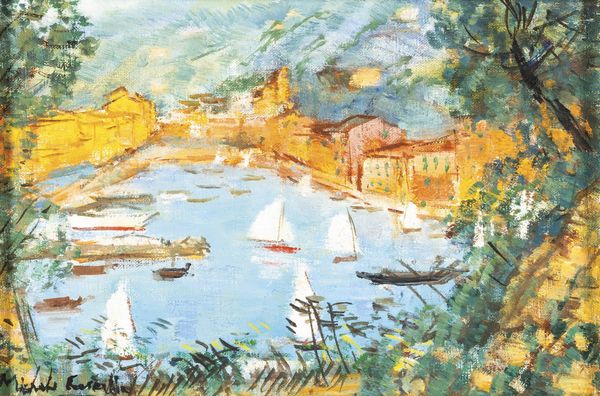 MICHELE CASCELLA : Portofino - La baia  - Asta Arte Moderna e Contemporanea - Associazione Nazionale - Case d'Asta italiane