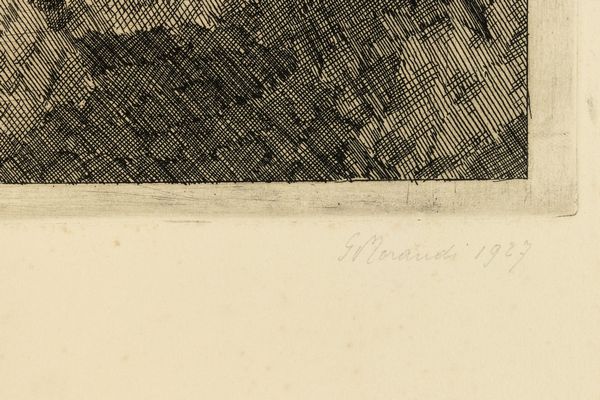 Giorgio Morandi : Paesaggio del Poggio  - Asta Arte Moderna e Contemporanea - Associazione Nazionale - Case d'Asta italiane