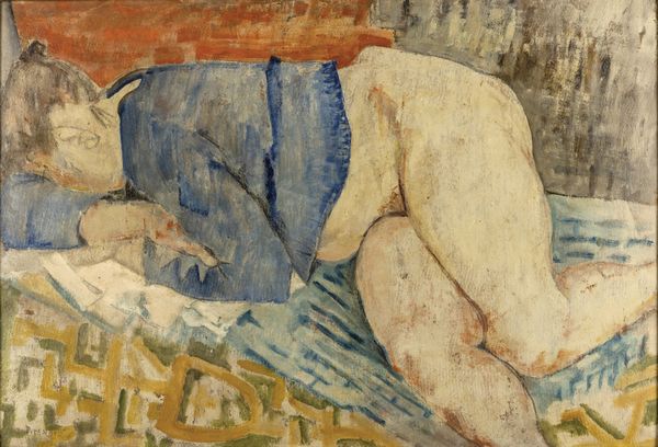 FAUSTO PIRANDELLO : Figura con camicia blu  - Asta Arte Moderna e Contemporanea - Associazione Nazionale - Case d'Asta italiane